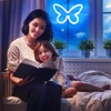 Neon Butterfly Light Pink Blue Neon Sign LED Neon Wall