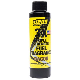 JEGS 63626 Fuel Fragrance Cooked Bacon Scented 4 oz. Bottle Safe for All Interna