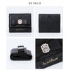 SecretDoor Trifold Wallet, Mini Wallet, Small, Card, Box Coin, Bill