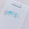 Ink Marble Pedi Tips - Pedi Tip Full Set (10P)