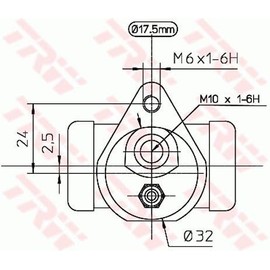 TRW BWC157 Main Brake Cylinder & Repair Parts