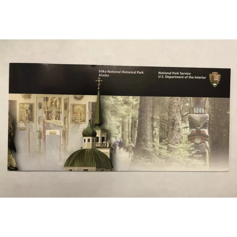Sitka National Historical Park Unigrid Brochure Map NPS Newest Version