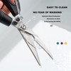Kitchen Scissors Stainless Steel Automatic Rebound Food Shears Ultra Sharp