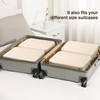 6-Pack Ultra Space Saving Self Compression Organizer - Compression Storage