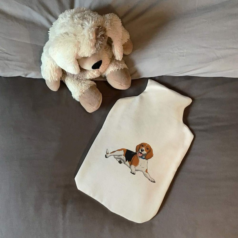 'Beagle' Hot Water Bottle Cover (HW00018252)