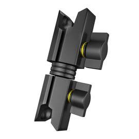 17mm to 25mm Aluminum Socket Arm, KALCINTY Length 3.5" Composite Double Socket Swivel Arm Compatible with RAM Mounts B Size 1" Ball 17MM Adapter