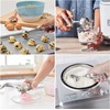 Ice Cream Scoops with Easy Trigger Stainless Steel Cupcake Scoops