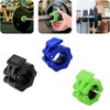JSUOEO 6 PCS Barbell Clips, 1 Inch/2.5CM Non-Slip Quick Release