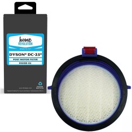 Home Revolution Filter For Dyson DC25 Washable Vacuum Post Motor  916188-05 91618805 916188 05
