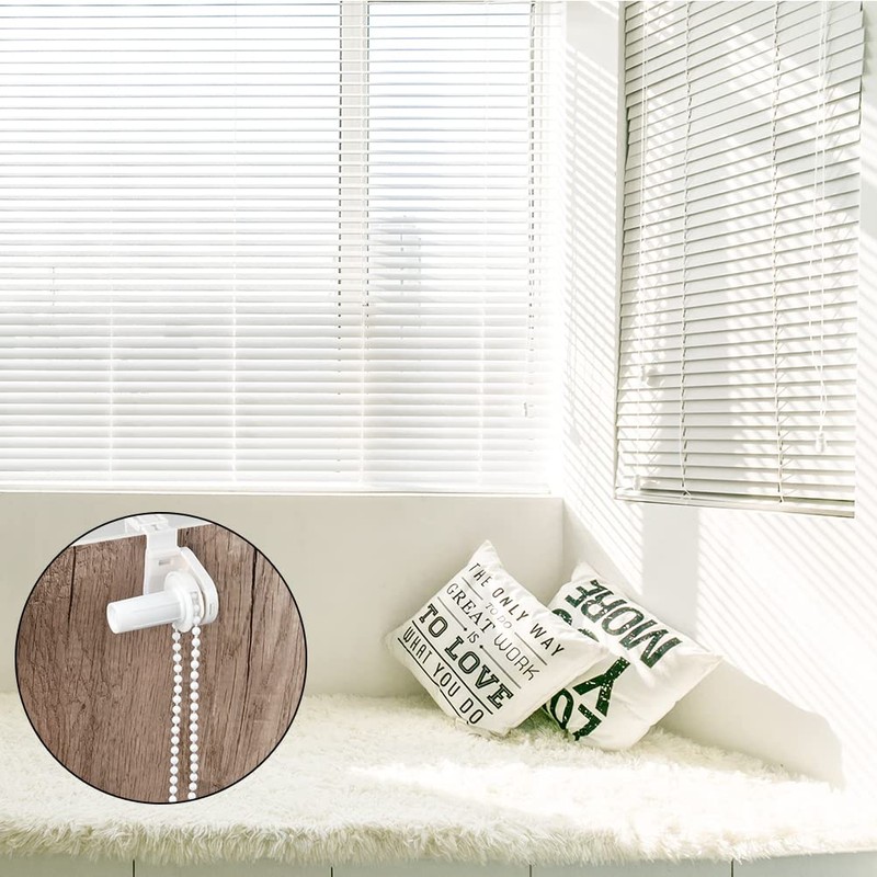 ANNTIM Set of 2 Roller Blind Klemmfix Brackets, Roller Blind