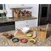 Lipper International 8827 Bamboo Wood Kitchen Tool Holder, 5-1/2" x