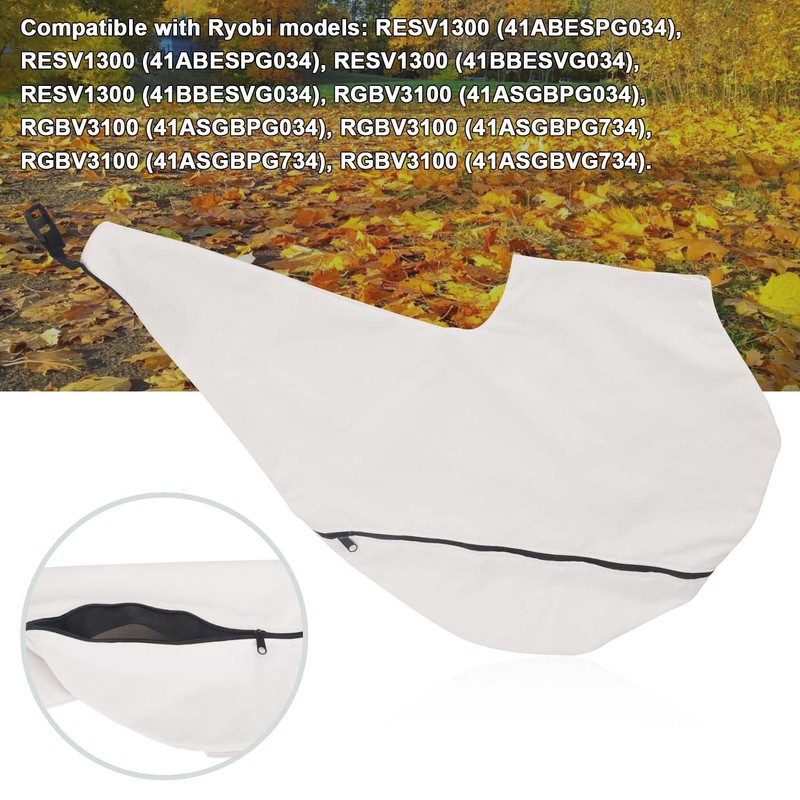 MWEDP 753-04465 Leaf Blower Vacuum Bag Compatible with MTD Ryobi