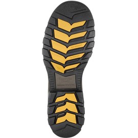 Georgia Boot Eagle One Steel Toe Waterproof Chelsea Work Boot, Brown, Size 10.5(M)