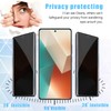 MOOISVS[2+2pack For Redmi Note 13 Pro 5G Privacy Tempered Glass