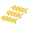 PATIKIL 5s Location Marking Corner 2x2x0.8 Inch 25 Pack L