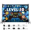 Video Game Theme Happy Birthday Backdrop for Boys Level 10