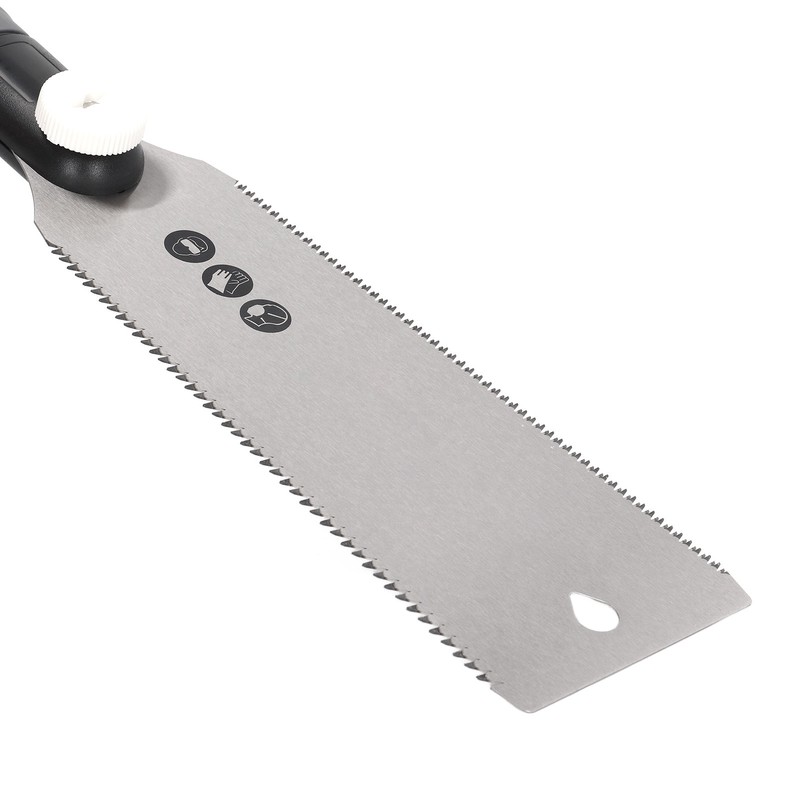 Hand Pull Saw Double Edges Flush Saw SK5 Replaceable Blade