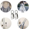BOBOZHONG Single Pulley,2 Piece M15 Pulley Swing Roller,Block Rope Roller