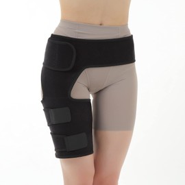 Hip Supporter, Thigh Supporter Belt, Men's, Women's, Unisex, Left/Right Use, Sports, Fixed, Stretchy, Stuffy, Quick Drying, Breathable