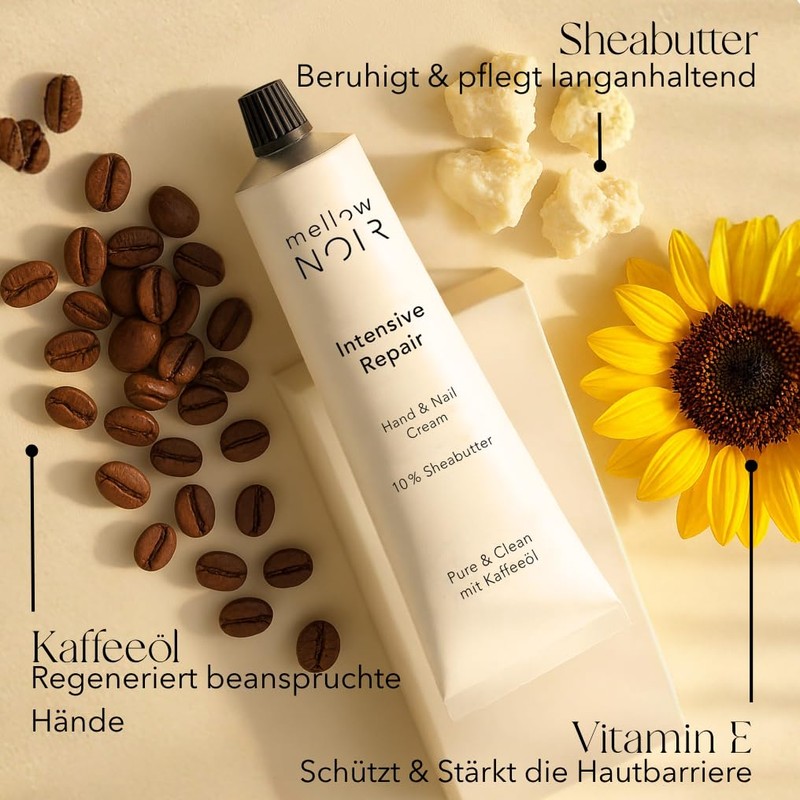 mellow NOIR Intensive Repair Hand & Nail Cream 100 ml