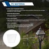 American Mantle Tempered Beveled Glass Panes for Outdoor Gaslights |