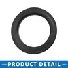 A ABSOPRO Hub Centric Rings 73.1 to 56.6mm Plastic Black