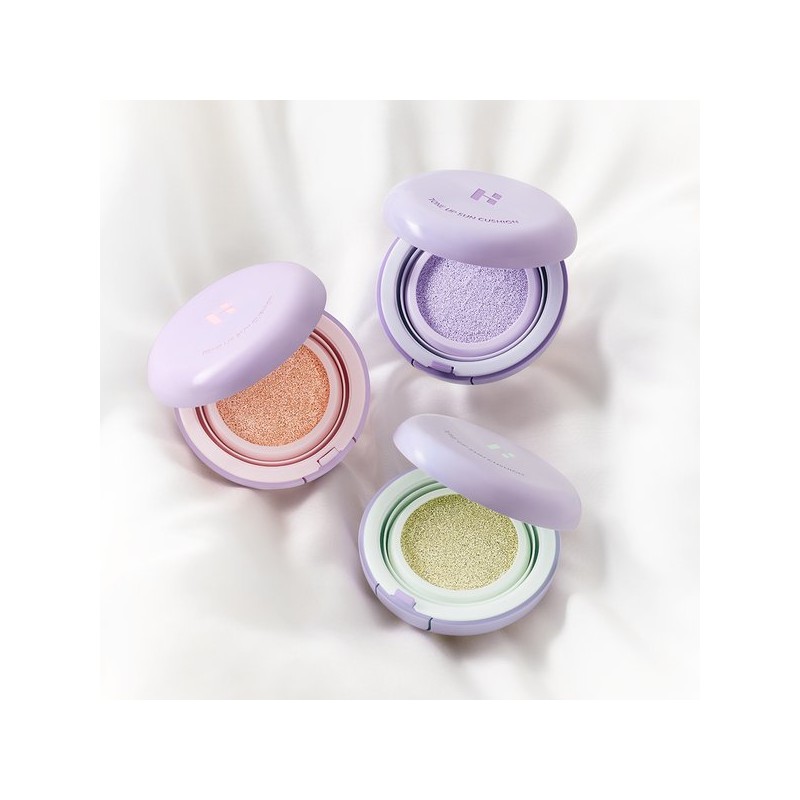 Holika Holika 메이크업 톤업 선쿠션 SPF50+ PA++++ 14g Makeup Tone-Up