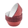 Mombake Standard Rose Gold Foil Cupcake Cases Liners Muffin Baking