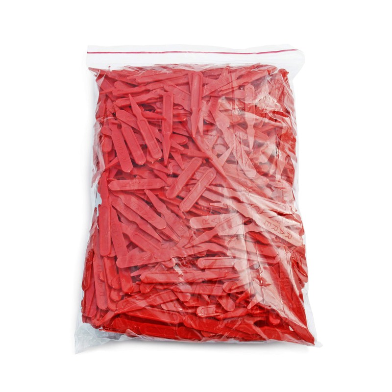New Star Foodservice 24258 Plastic "Rare" Steak Markers, Red (Pack