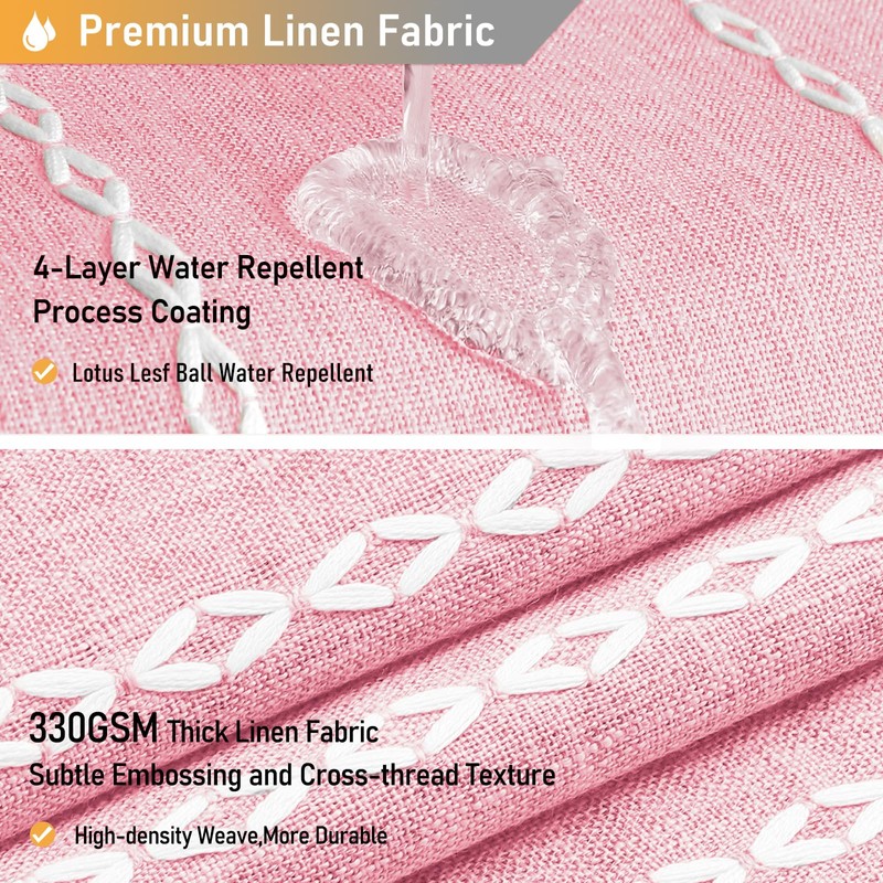 BTTN Extra Long Shower Curtain, 96 Inch Long Boho Farmhouse