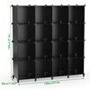 HOMIDEC Closet Organizers and Storage, 16 Cube Storage Organizer, Closet