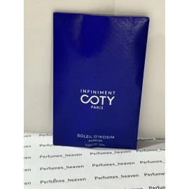 infiniment coty paris NEW RELEASE! Infiniment Coty Paris  SOLEIL D'IKOSIM  Parfum Spray 1.5ML  Sealed