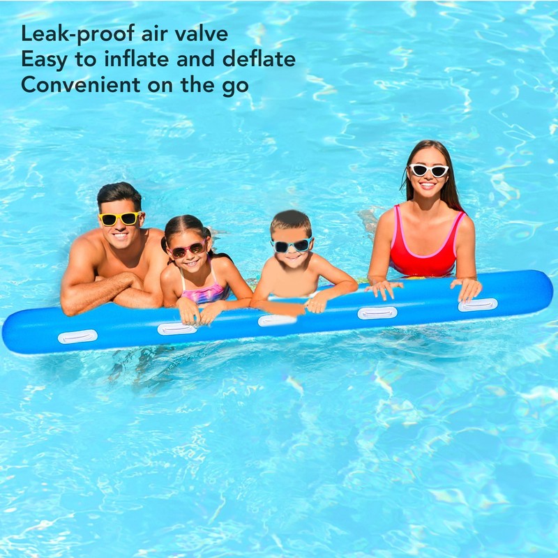 Pool Inflatable Stick 90.6 Inch Blow Up Pool Noodle Float