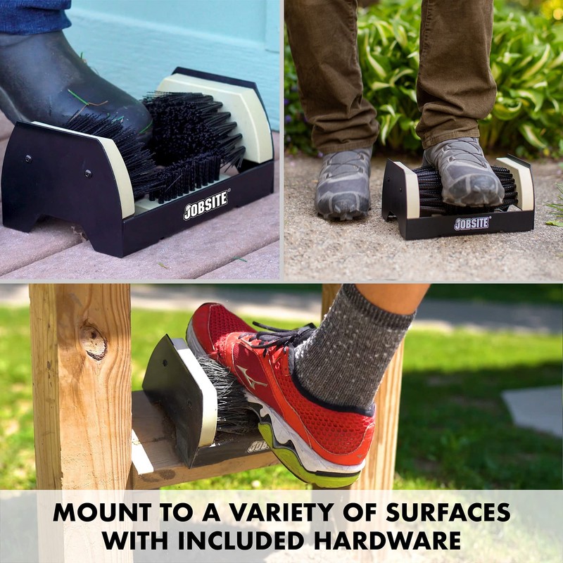 JobSite The Original Boot Scrubber - All Weather Industrial Shoe