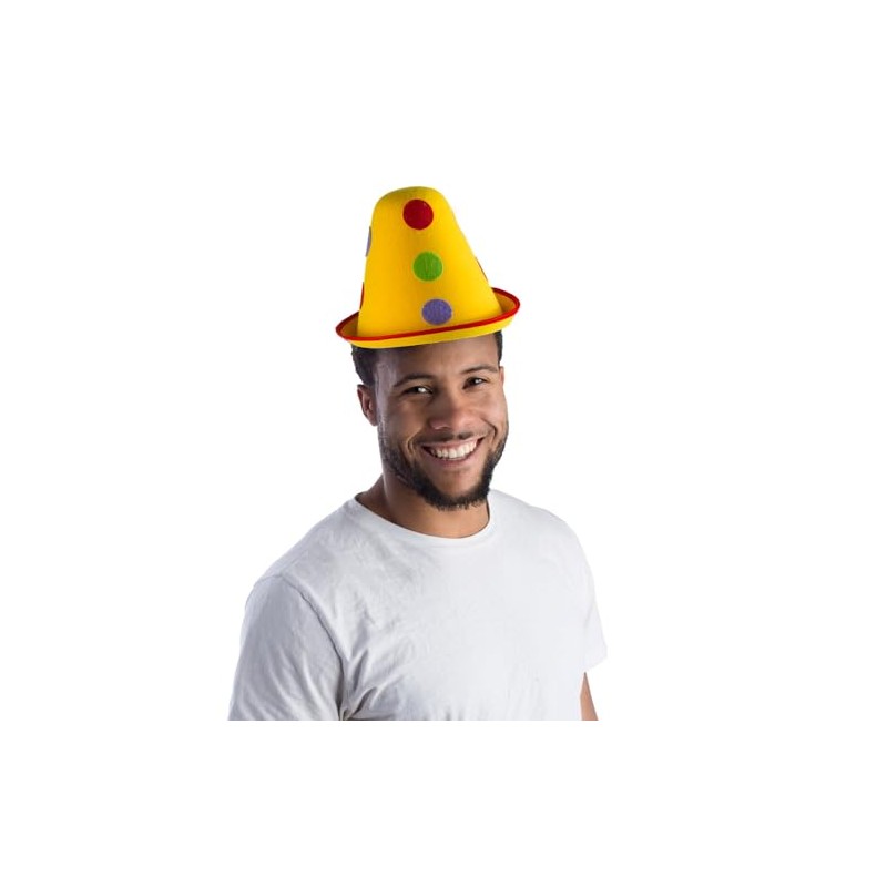 Dress Up America Polka Dotted Cone Hat For Adults