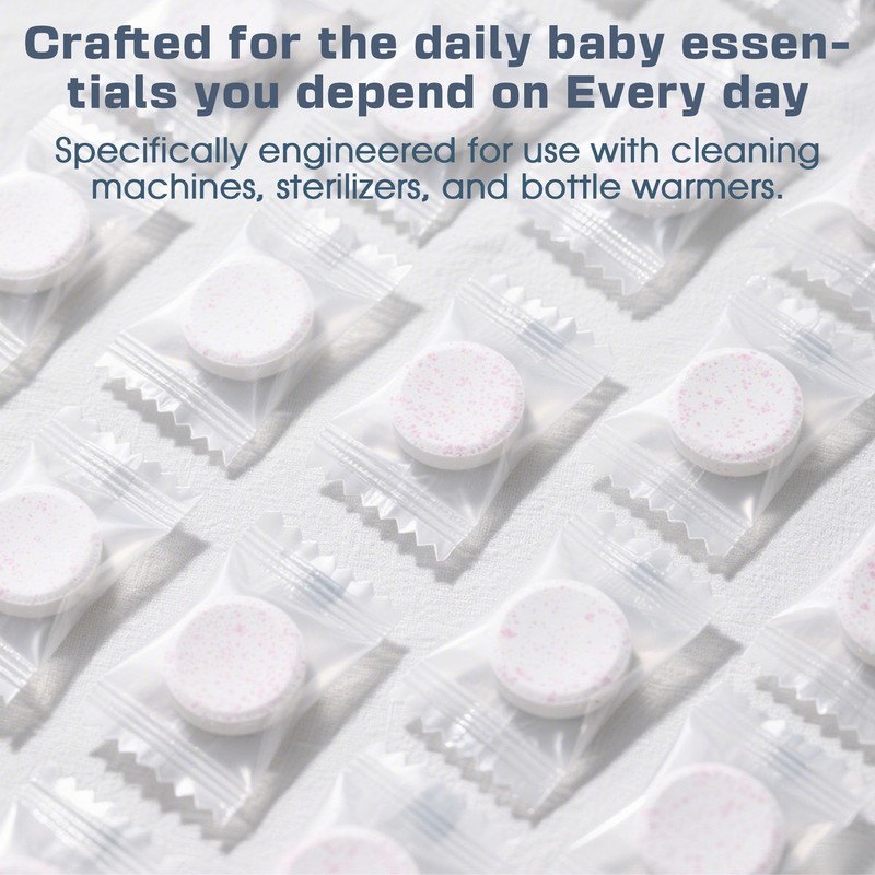 xcivi 40 PCS Descaler Descaling Tablets Compatible with Momcozy KleanPal