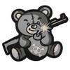 Van Os Emblem 3D PVC Terror Teddy Grey Velcro Badge