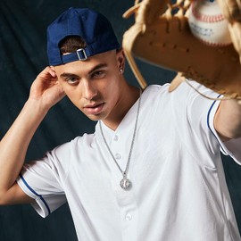 Bible Verse Soccer Basketball Baseball Football Necklace for Men Women 𝐁𝐨𝐲𝐬 𝐆𝐢𝐫𝐥𝐬, Inspirational Scripture Prayer Ball Pendant Chains Religious Faith Christian Gifts Cool Sports Fan Jewelry