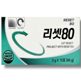 Health Country Reset 80 3g 15 packs (44108090) / 건강나라 리셋80 3g 15포 (44108090)