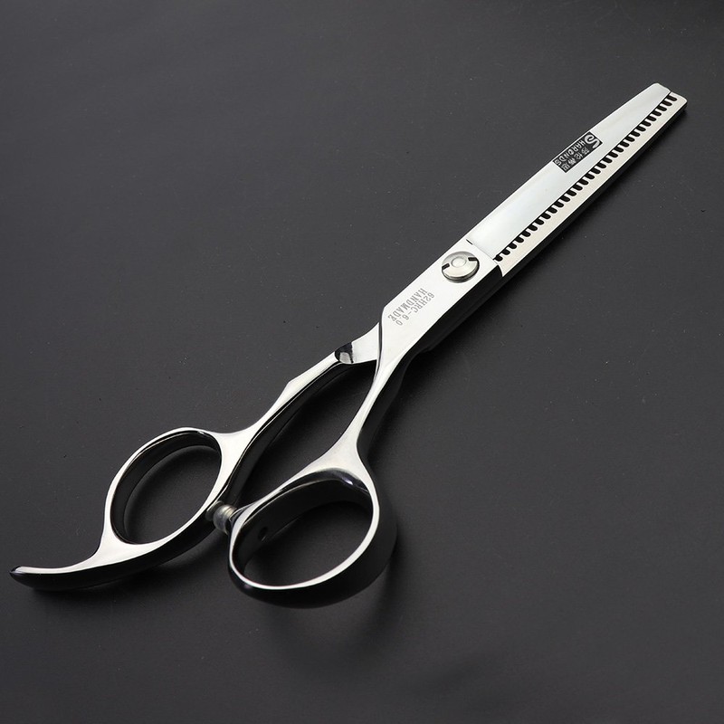 6 Inch Super Thin Hair Thinning Scissors Personality Design Aesthetic