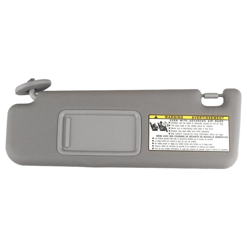 Dasbecan Gray Left Driver Side Sun Visor Compatible with Toyota