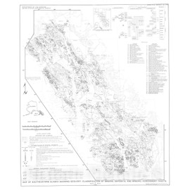 Historic Pictoric Map : Regional geologic Summary, metallogenesis, and Mineral Resources of Southeastern Alaska, 1984 Cartography Wall Art : 24in x 30in