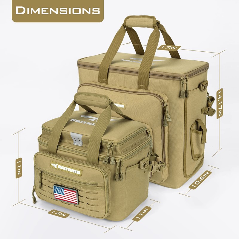 KastKing Karryall Fishing Tackle Bags for Saltwater or Freshwater Fishing