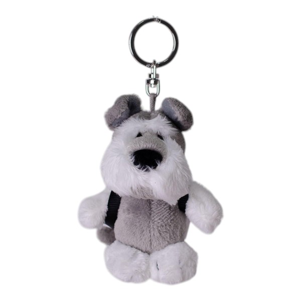 NIKI OUTDOOR PRODUCTS Keychain, Schnauzer, 3.9 inches (10 cm), Backpack,