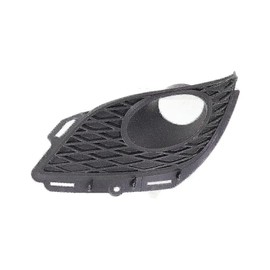 KarParts360 For Toyota Matrix 2009 2010 Fog Light Molding Driver And Passenger Side | Pair | Front | Textured Black | With Spoiler Type | For TO1039137, TO1038137 | 8148102130, 8148202120