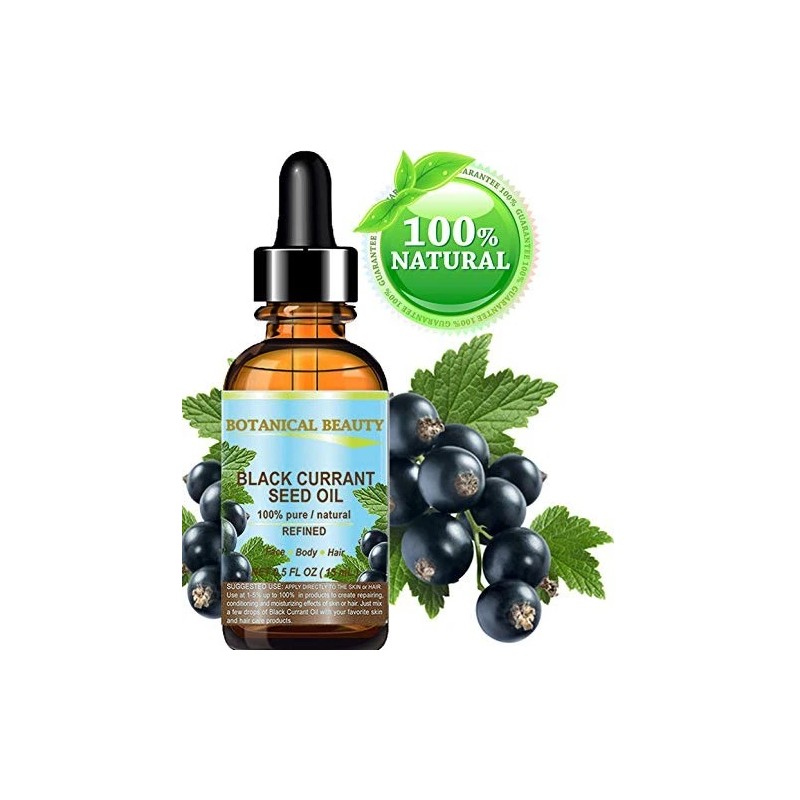 Botanical Beauty BLACK CURRANT SEED OIL 100% Pure Natural Undiluted