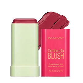 SWETIYOU Blush Stick for Cheeks and Lips, On-the-Go Blush, Hydrating Solid Cheek Tint, Makeup Stick for Beautiful and Natural Shades, Tinted Moisture Stick Ued on Eyes Lips and Cheeks