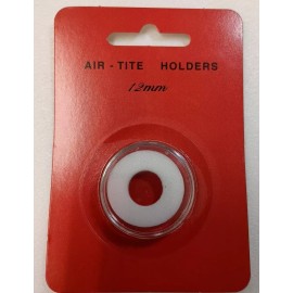 Airtite GENUINE 12mm WHITE RING AIR-TITE CAPSULE (HOLDER) FOR COIN, AIRTITE - NEW RETAIL