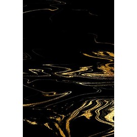 Black and Gold Marble Composition Notebook - Small Ruled Notebook - 6x9 Lined Notebook (Softcover Journal / Notebook / Diary) (6x9 Lined Softcover Notebook, Band 121)