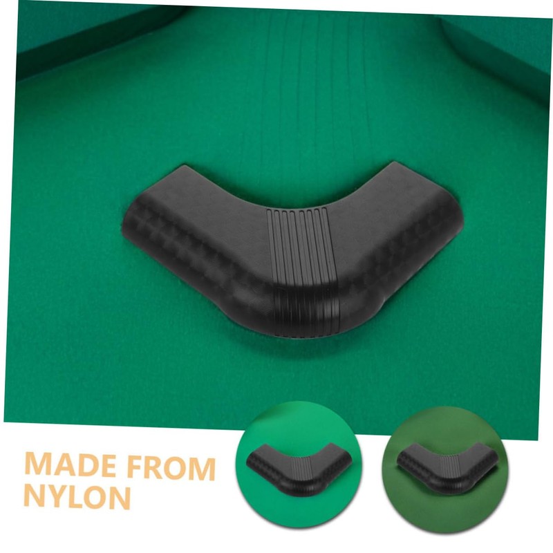 Parliky 4pcs Billiard Table Edge Bumpers Non-Slip Corner Guards for